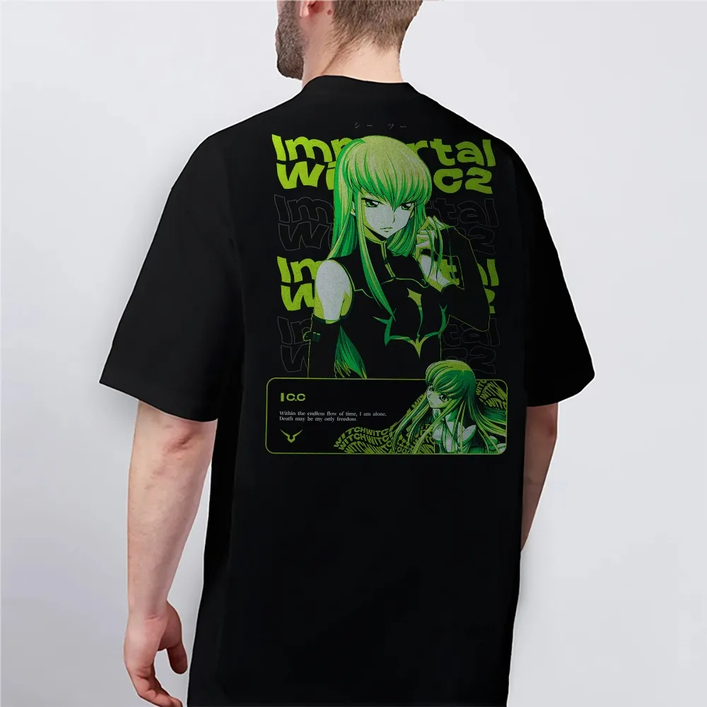 New Code Geass T-Shirt C.C. Ch - Women Shoes Quote ulasan dan harga