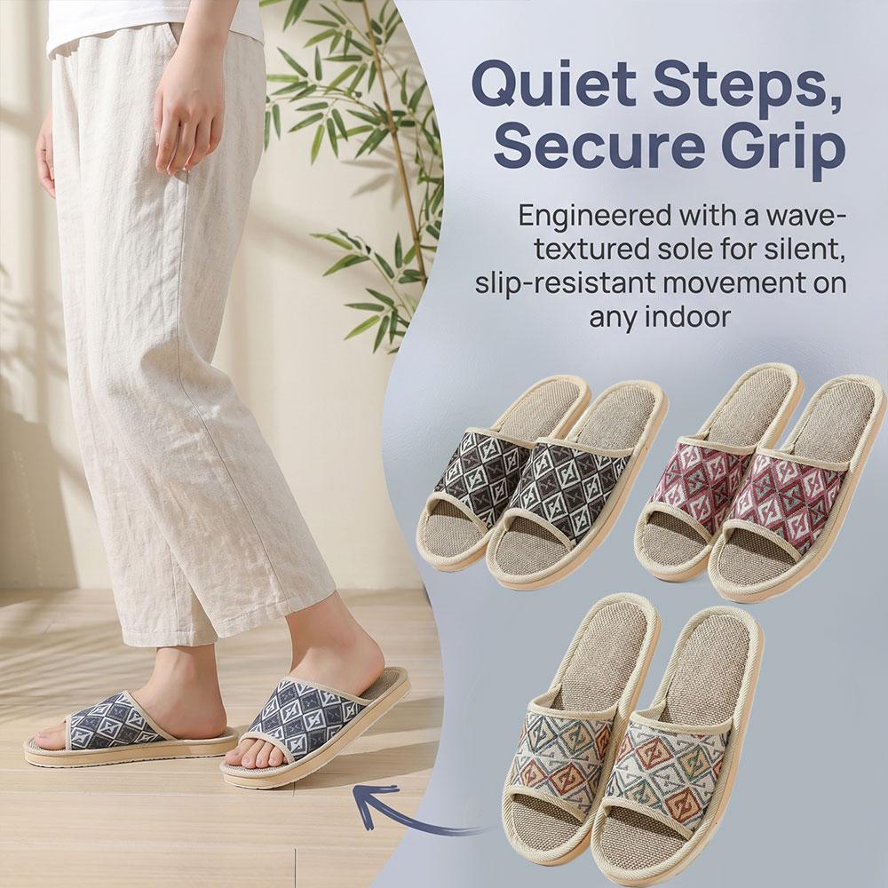 Four Seasons Linen Slippers Co - Jelly Sandal Women ulasan dan harga