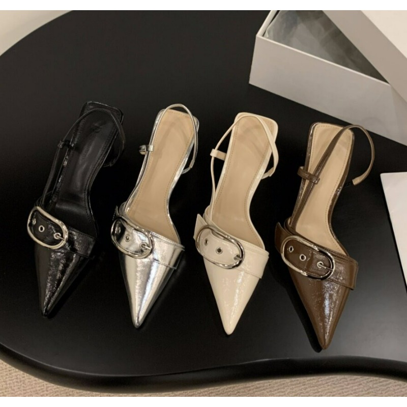 New Retro Fashion Sexy Designe - Patent Leather Pump ulasan dan harga