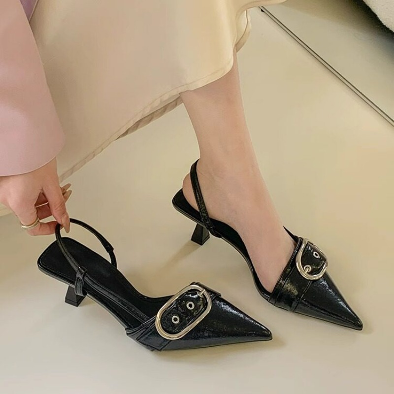 New Retro Fashion Sexy Designe - Patent Leather Pump ulasan dan harga