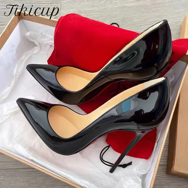 Tikicup Classic Black Patent P - Patent Leather Pump ulasan dan harga