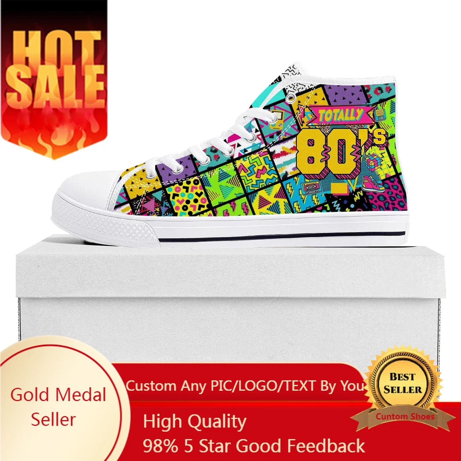 Funny Retro 80s 90s Icons High - Women'S Shoes In The 90S ulasan dan harga
