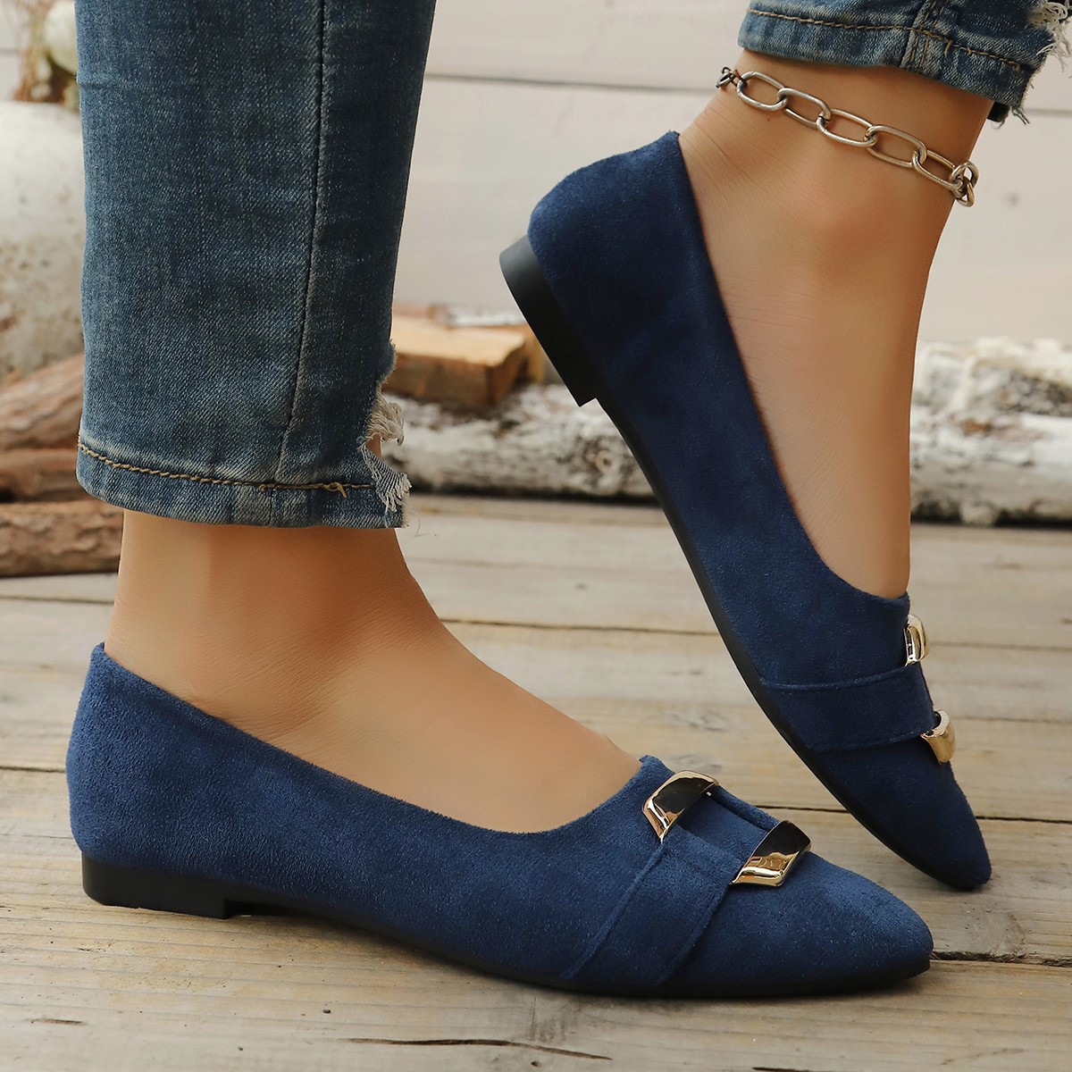 Spring and Autumn Elegant Poin - Women Shoes Heels ulasan dan harga
