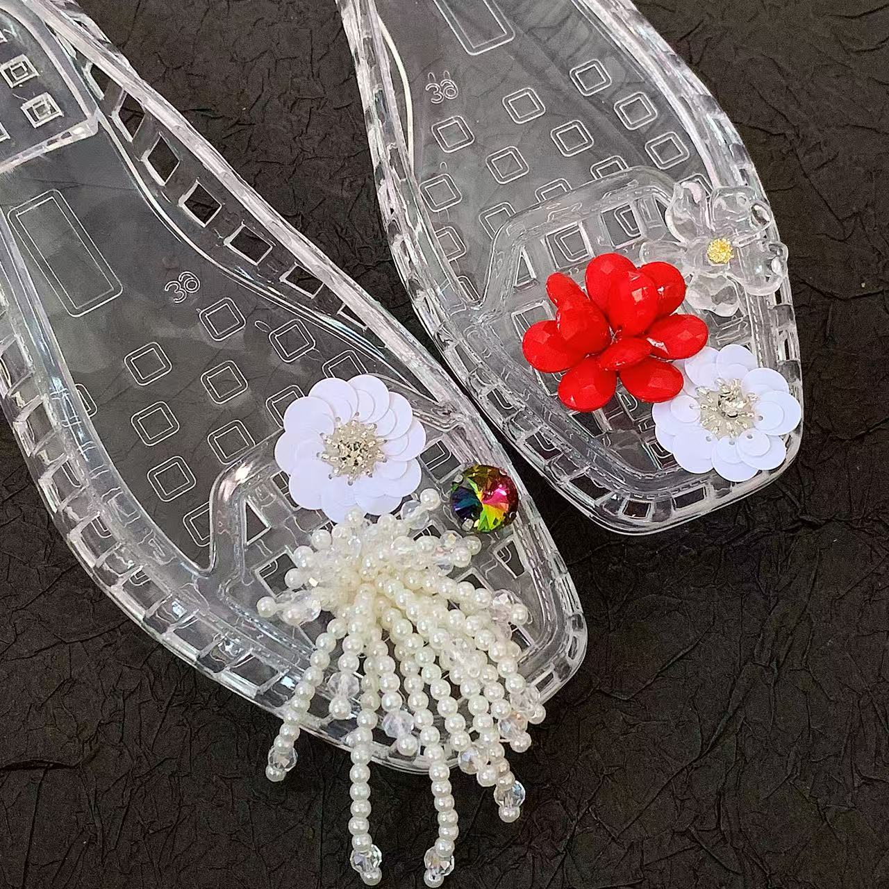 Jelly Crystal Shoes for Women, - Jelly Sandal Women ulasan dan harga