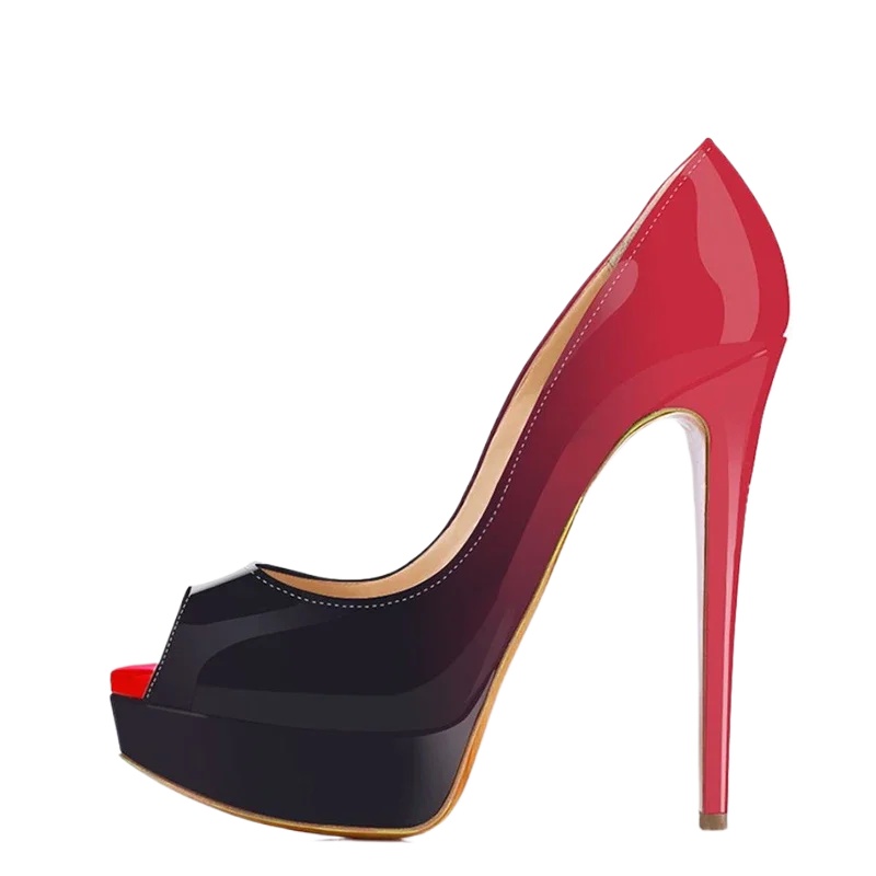 Women Stilettos Sexy Pumps 14c - Patent Leather Pump ulasan dan harga