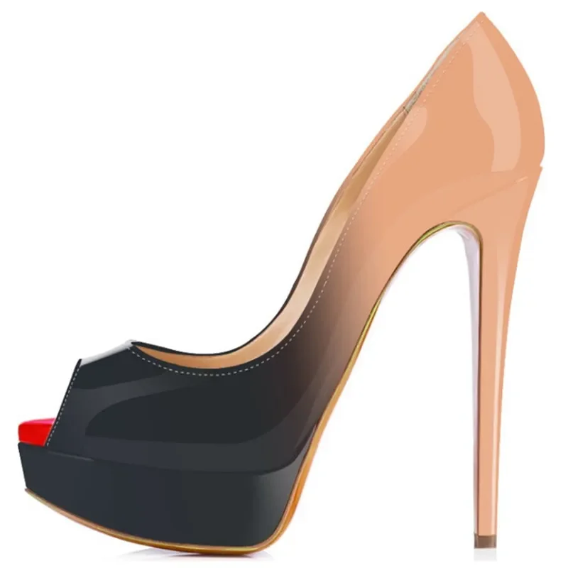 Women Stilettos Sexy Pumps 14c - Patent Leather Pump ulasan dan harga