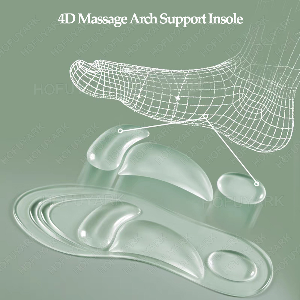 Silicone Gel Insoles Orthopedi - Women'S Shoes For Plantar Fasciitis ulasan dan harga