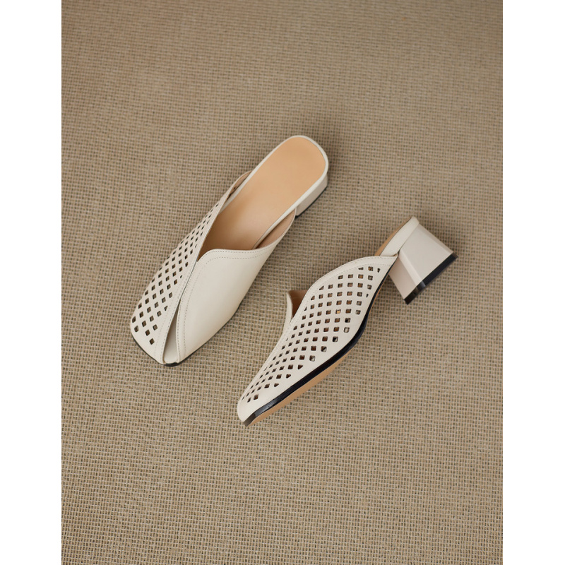 Heels Slippers  Thick Heel  Sl - Women'S Shoes In Wide Width ulasan dan harga