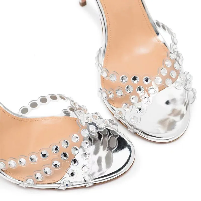 Socialite Plus Size Silver Hee - Rhinestone Sandal Women ulasan dan harga