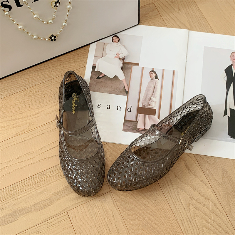 Transparent crystal women's sh - Jelly Sandal Women ulasan dan harga