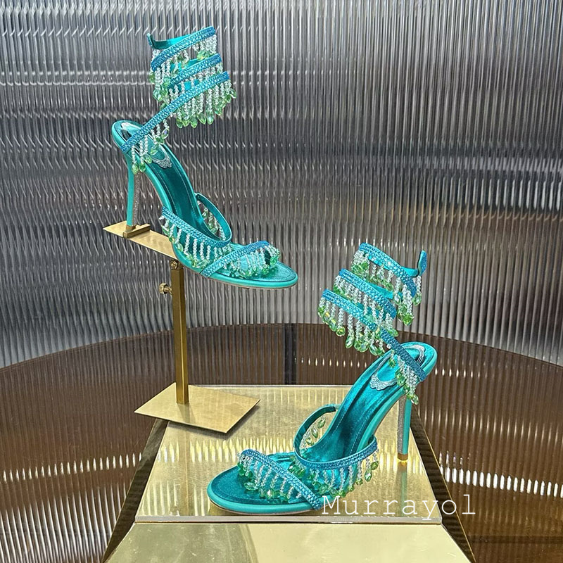 Sandals Women Ankle Snake Shap - Rhinestone Sandal Women ulasan dan harga