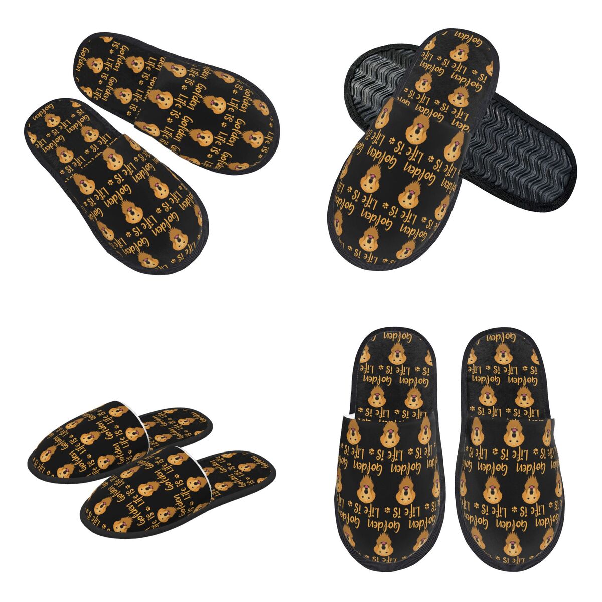 Custom GOLDEN RETRIEVER Quote  - Women Shoes Quote ulasan dan harga