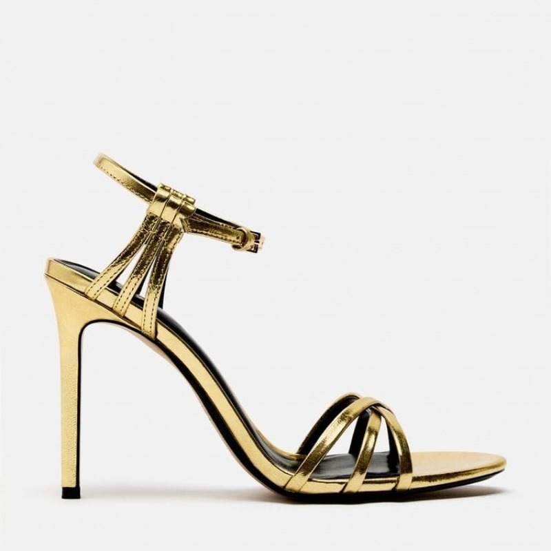 Fashionable Minimalist Gold Si - Gold Chain Sandal ulasan dan harga