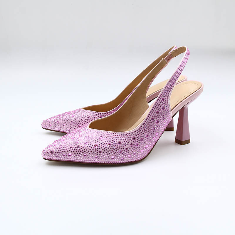 Bling Rhinestone Pointed Toe S - Rhinestone Sandal Women ulasan dan harga