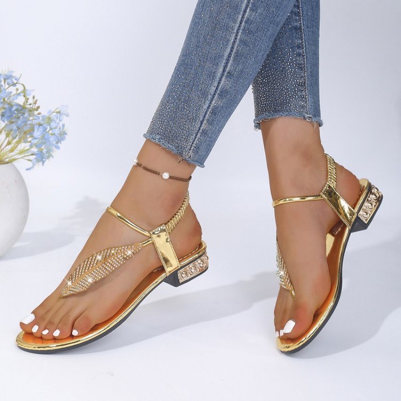 2026 New Women Sandals Fashion - Rhinestone Sandal Women ulasan dan harga