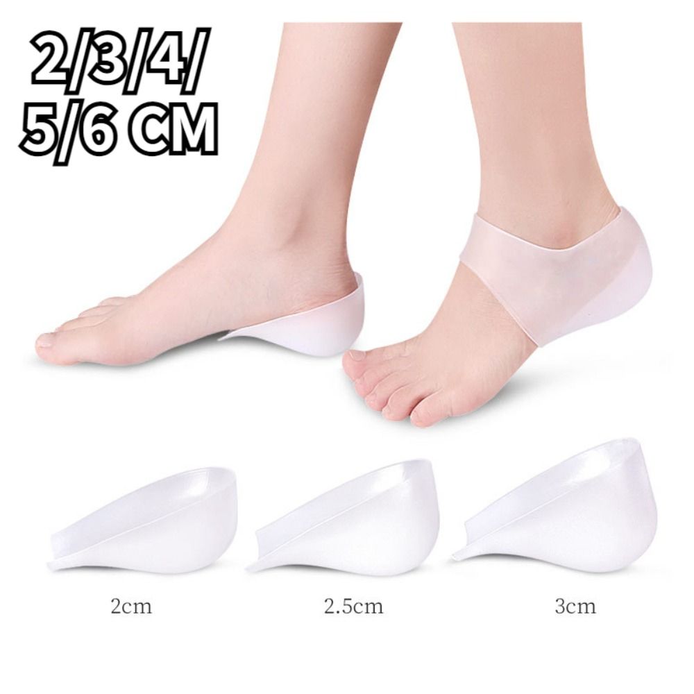 1Pair 2-6cm Insoles for Planta - Women'S Shoes With Plantar Fasciitis ulasan dan harga