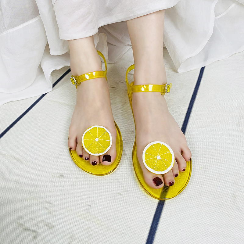 New Women Round Toe Jelly Sand - Jelly Sandal Women ulasan dan harga