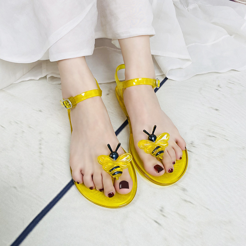 New Women Round Toe Jelly Sand - Jelly Sandal Women ulasan dan harga