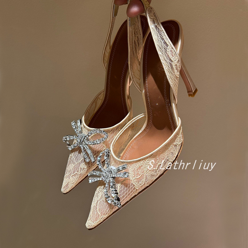Sandals Rhinestone Flower Poin - Rhinestone Sandal Women ulasan dan harga