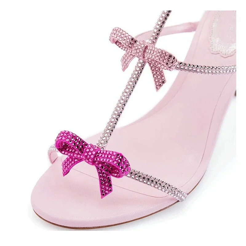Aneikeh Elegant Silk Rhineston - Rhinestone Sandal Women ulasan dan harga
